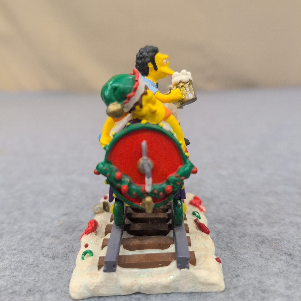 The Simpsons Christmas at Moe's Figurine Christmas Express Collection 2003 - Picture 2 of 6